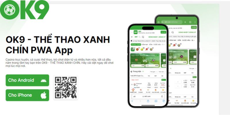 Hướng dẫn chi tiết tải app OK9