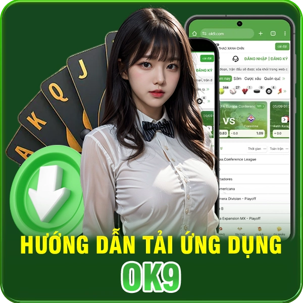 Hướng dẫn download ứng dụng OK9