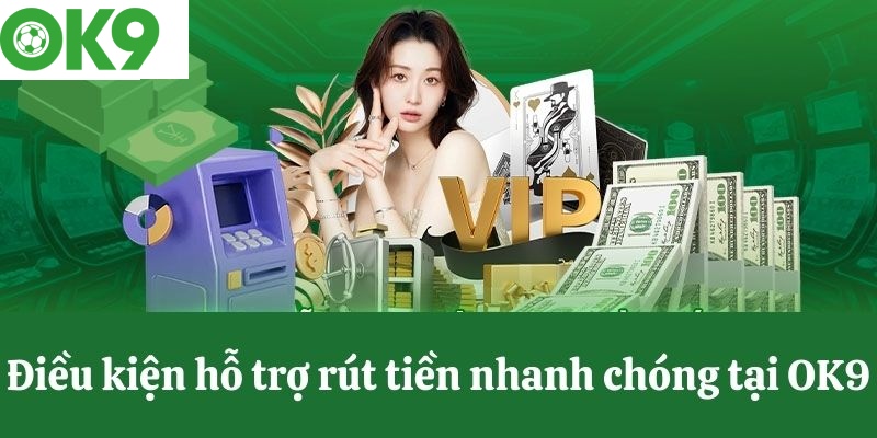 OK9 quy định người chơi chỉ được rút tiền nhiều nhất 3 lần/ngày